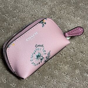 Mini cosmetic bag. SV/Multi Floral Pink